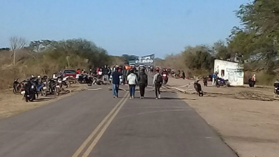 Cortes de la ruta 3: denuncian delito con complicidad estatal