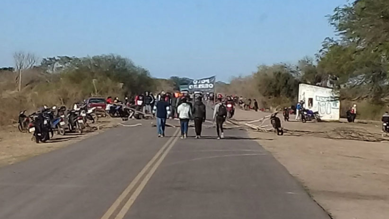 Cortes de la ruta 3: denuncian delito con complicidad estatal