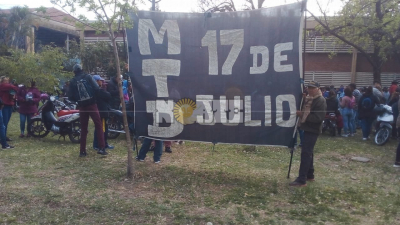 El MTD 17 de Julio reclama cambios en el gabinete provincial