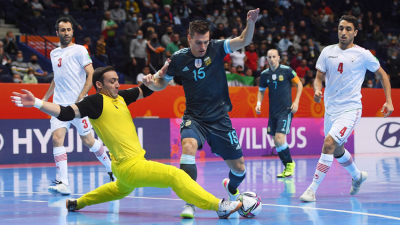 Mundial de Futsal: Argentina venció a Irán y clasificó a octavos