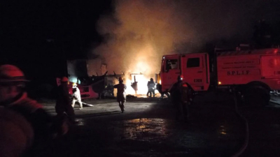Mapuches incendiaron un campamento de Vialidad Nacional y Río Negro pidió que el Gobierno envíe fuerzas federales