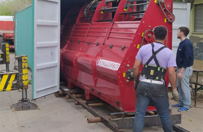 Exportan invento chaqueño en plataforma para cosecha de algodón 
