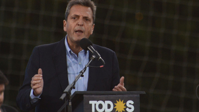 Massa: "Digámosle sí al trabajo y al crecimiento"