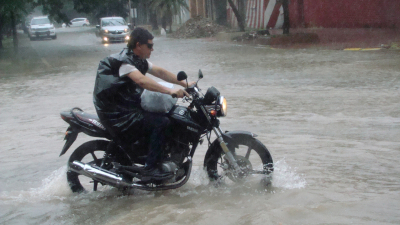 Resistencia supera los 50 mm de agua caída y continúan las precipitaciones