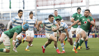 Dura derrota de Los Pumas frente a Irlanda