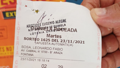 Desempleado de Fontana sacó los $18 millones de la Poceada