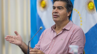 Capitanich en Buenos Aires para la firma del Pacto Fiscal 2022