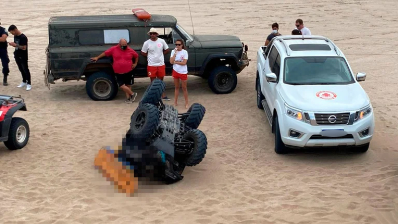 Tragedia en los médanos de Pinamar: una joven murió en un siniestro con su cuatriciclo