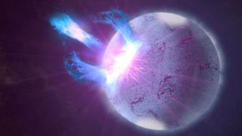 Captan el momento en que una estrella libera la misma energía que el sol en 100 mil años