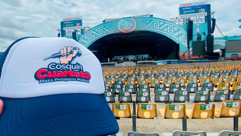 Comenzó el festival "Cosquín Cuarteto 2022" en Córdoba