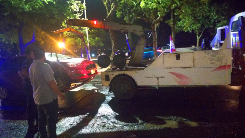 El auto robado ayer en Resistencia fue hallado en el corralón municipal de Corrientes