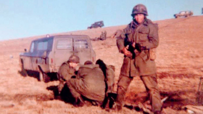 Eduardo Lalo Enrique Gómez: "Los días en Malvinas eran noches largas"