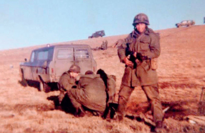 Eduardo Lalo Enrique Gómez: "Los días en Malvinas eran noches largas"