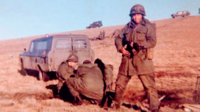 Eduardo Lalo Enrique Gómez: "Los días en Malvinas eran noches largas"