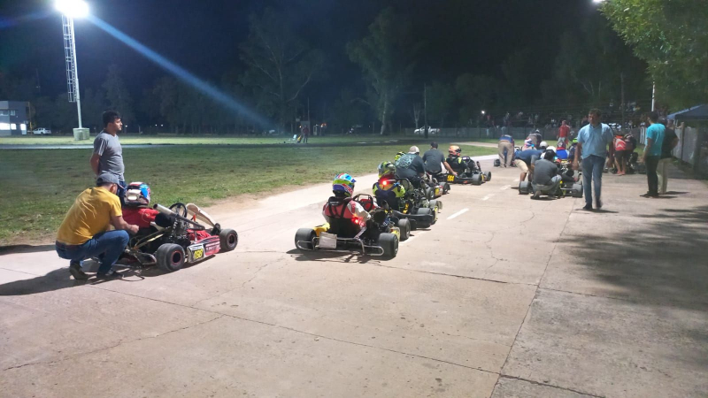 El kartódromo de Charata ya cuenta con circuito iluminado y renovado