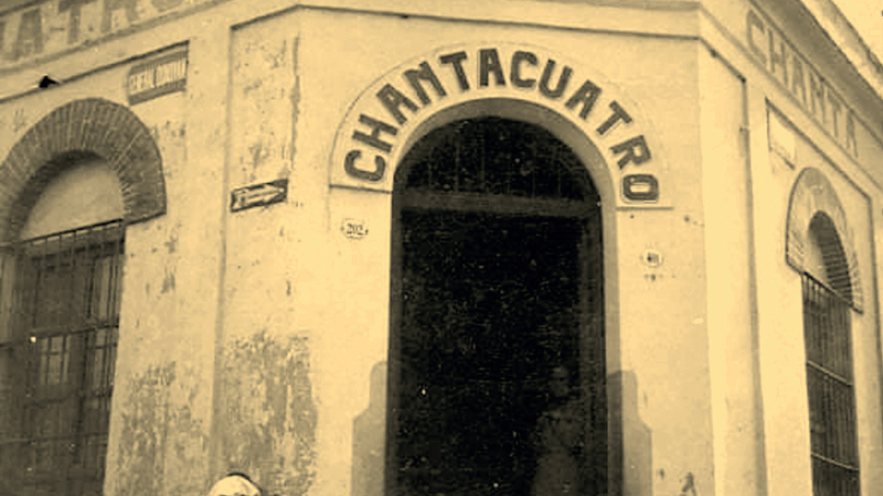 Don Luis Starc y su famoso restaurante Chanta Cuatro