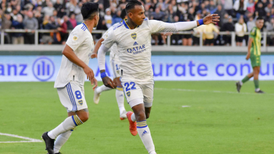 Boca impuso condiciones y con la potencia de Villa festejó en Mardel