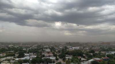Viento y lluvia: un respiro para los resistencianos