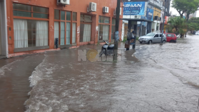 En pocas horas llovió el equivalente a los últimos tres meses en Resistencia