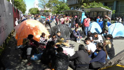 Fin para el acampe en reclamo de planes sociales y empleo