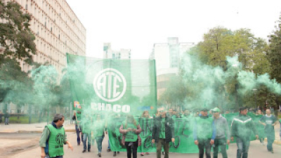 Municipales adheridos a ATE se movilizan en toda la provincia