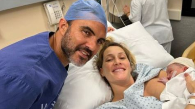 Nació el hijo de Mica Viciconte y Fabián Cubero