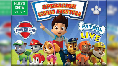 Llegan Blippi y los Paw Patrol a Resistencia