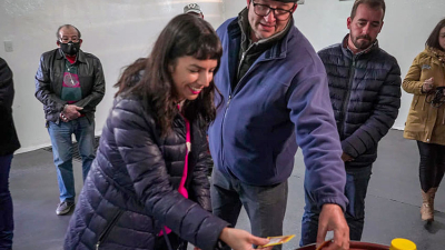 Miel orgánica: la vicegobernadora inauguró obras en la COPAP
