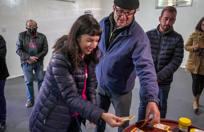 Miel orgánica: la vicegobernadora inauguró obras en la COPAP