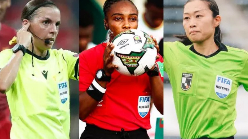 Histórico: habrá seis árbitras en el Mundial