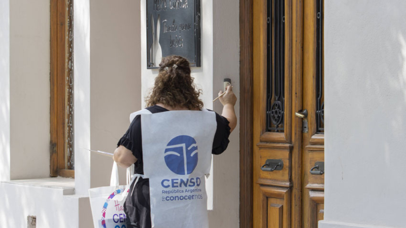 18 mil censistas volverán a las viviendas que no fueron visitadas el miércoles