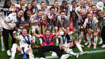 Lyon derrotó al Barcelona y se coronó campeón de la Liga de Campeones femenina