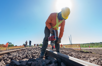 Proyectan finalizar obras en 15 kilómetros del ramal C3 durante el segundo semestre 