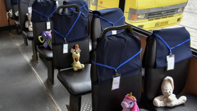 El emotivo homenaje de Lviv a los 261 niños muertos desde el comienzo de la invasión rusa a Ucrania