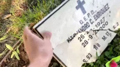 Escándalo: filmaron un video porno en un cementerio