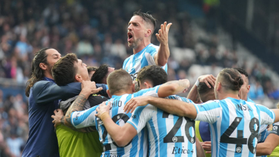 Con un golazo de Hauche, Racing se llevó el clásico ante Independiente