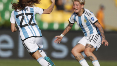 Argentina goleó 5-0 a Uruguay por la Copa América femenina