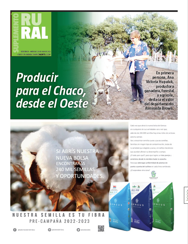 Producir para el Chaco, desde el Oeste