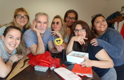 Soberanas en la Bienal: estrella invitada, Flor de la V