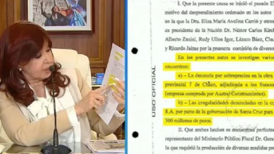 Cristina habló tras el pedido de doce años de cárcel: "No se me permite defenderme"