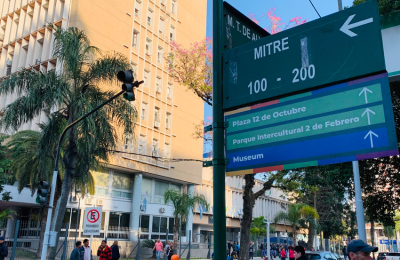 Instalaron nueva señalética vial para ubicar puntos turísticos