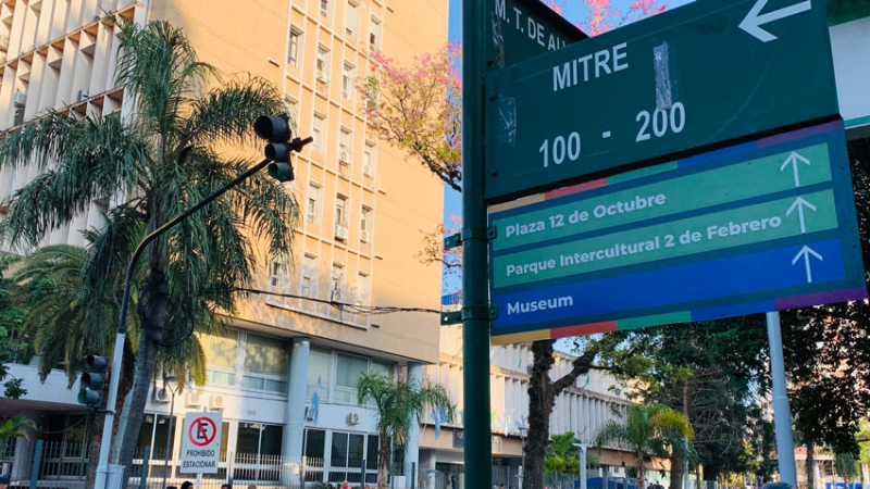 Instalaron nueva señalética vial para ubicar puntos turísticos