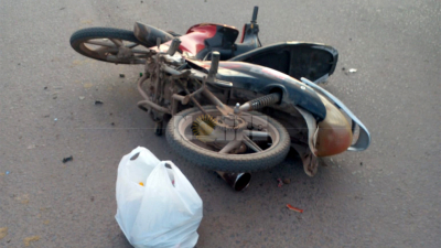 Barranqueras: fatal siniestro entre dos motociclistas