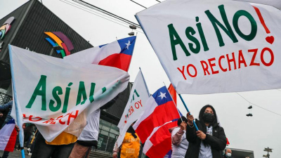 Chile: contundente "no" al proyecto de nueva Constitución