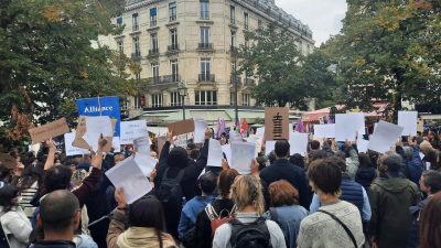 Se registraron manifestaciones en distintas ciudades del mundo en contra de la represión en Irán