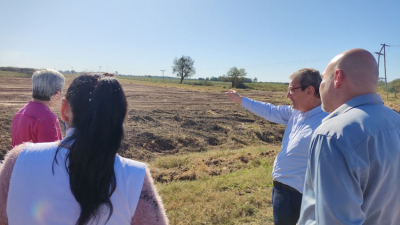 Educación consiguió terreno para construir a nueva la Escuela Primaria 200 de Quitilipi