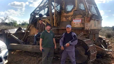 Bosques: en menos de 48 horas secuestraron seis topadoras