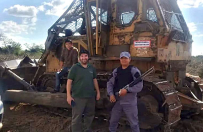 Bosques: en menos de 48 horas secuestraron seis topadoras