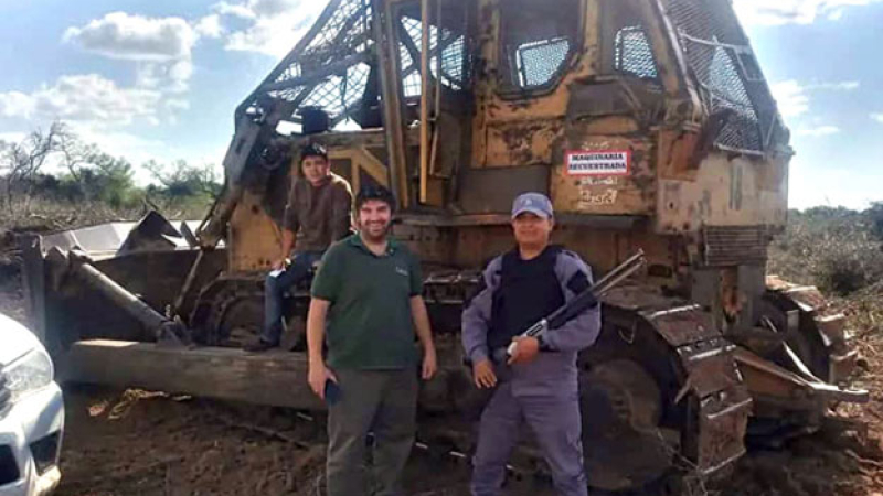 Bosques: en menos de 48 horas secuestraron seis topadoras
