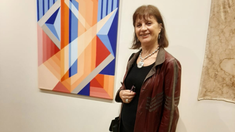 Artista chaqueña finalista en Concurso Nacional de Pintura
